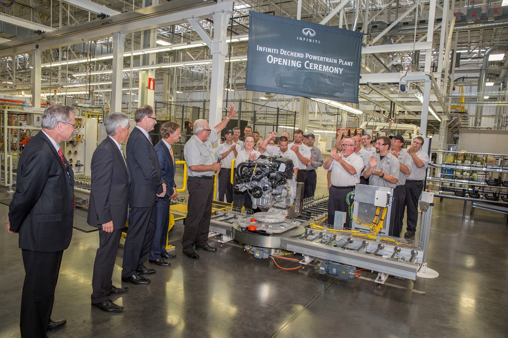 Infiniti Opens Plant In Decherd