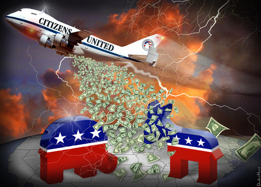 Senate Committee Approves Plan On Campaign Spending Limits
