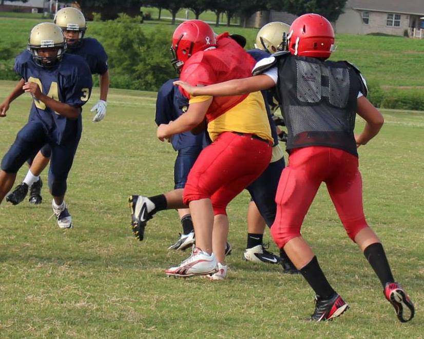 Coffee County Middle School Football shuts out Whitwell