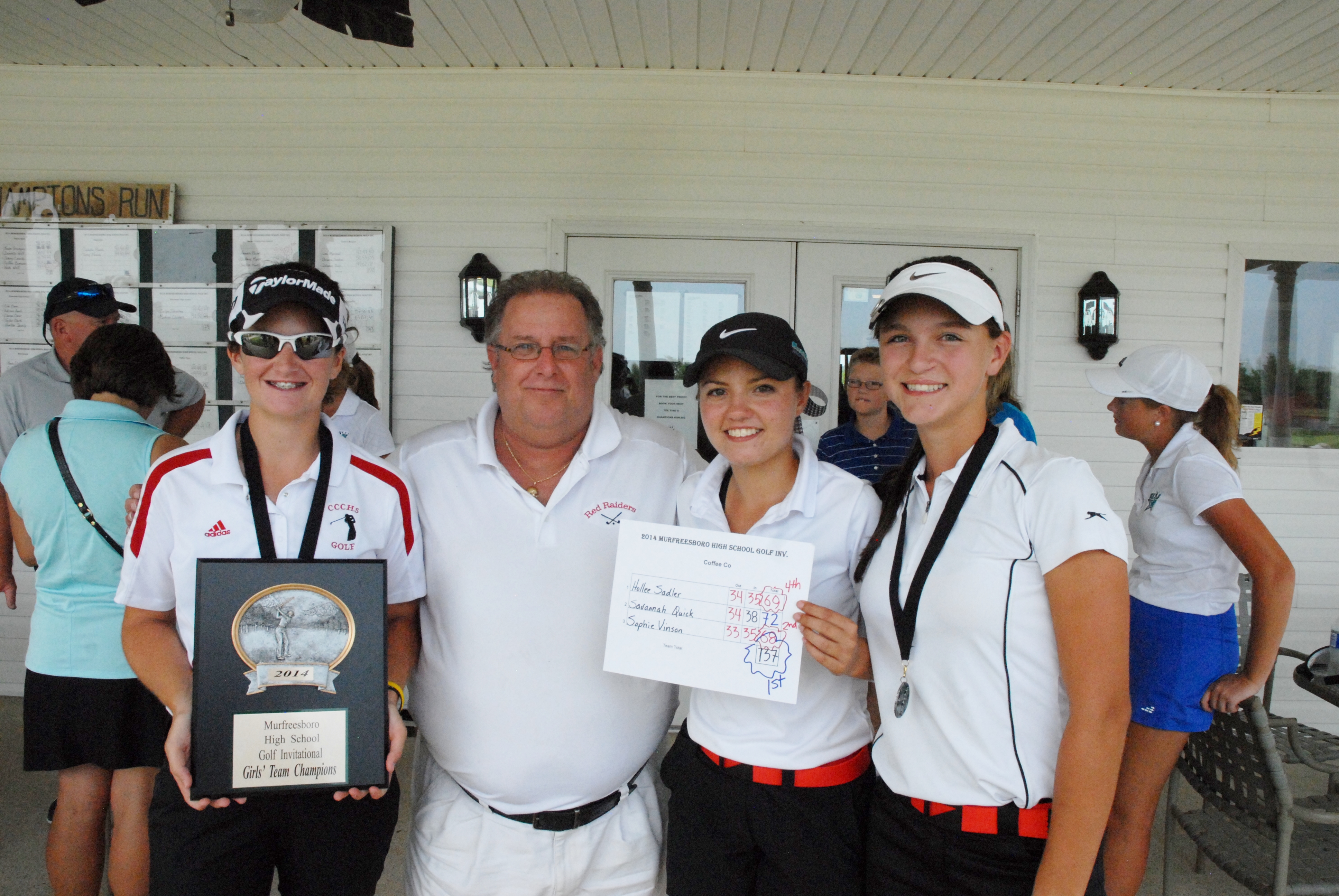 Lady Raider Golfers Break All School Records In Murfreesboro Tournament