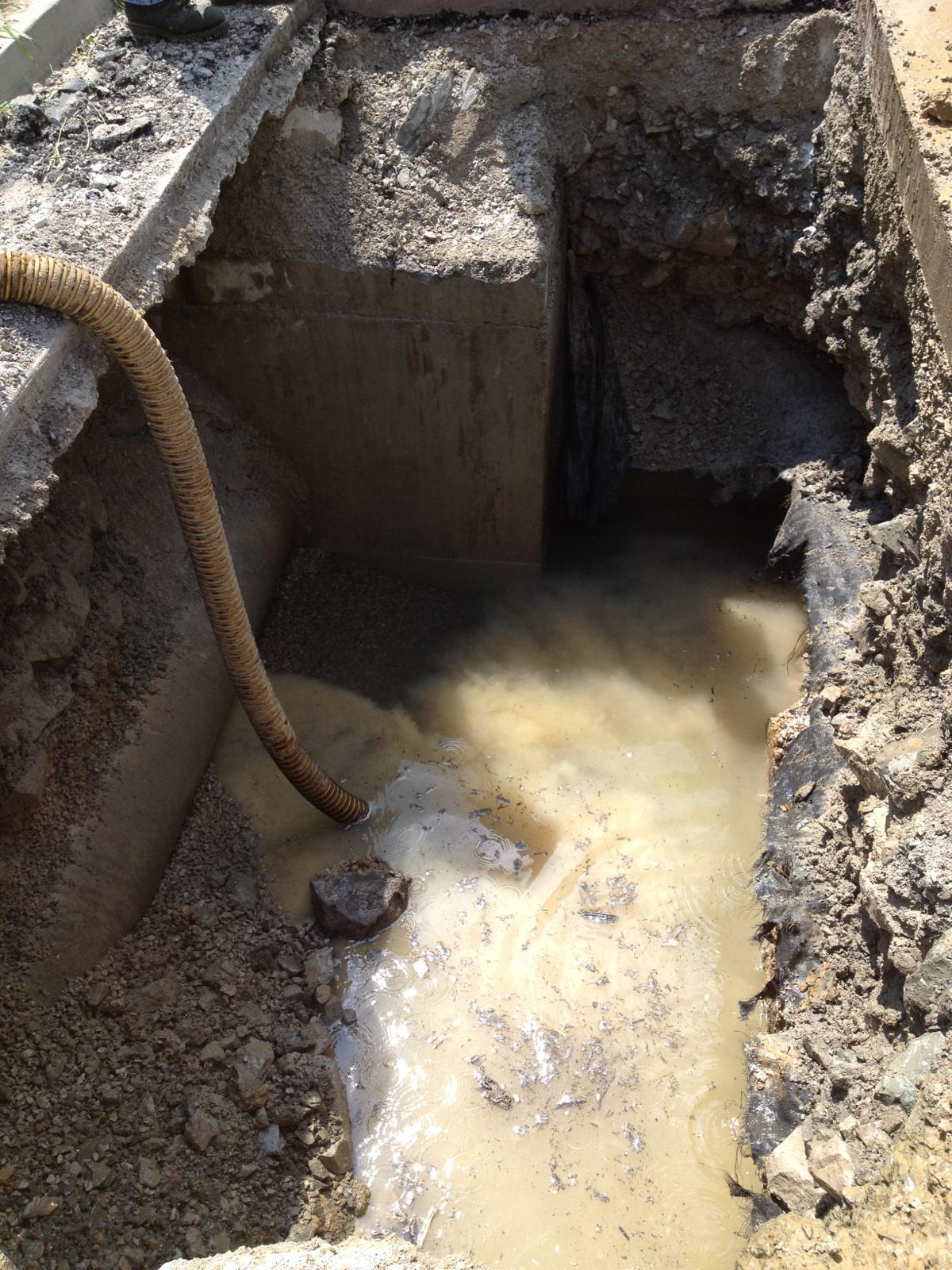 Tuesday water main break quickly repaired