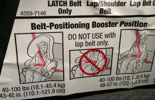 Kids Moving Out of Booster Seats: Too Many Too Soon