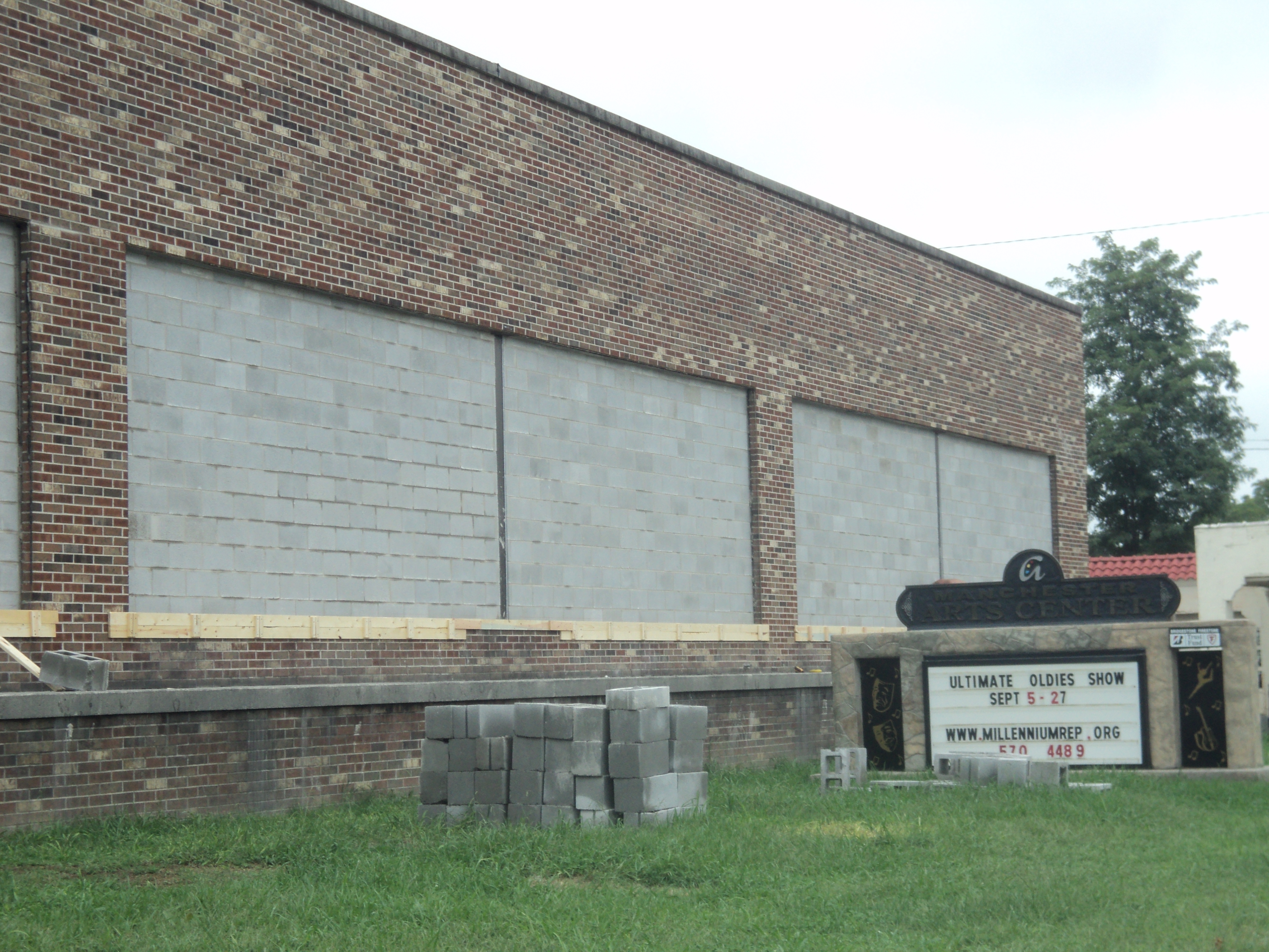 Renovation Taking Place At The Manchester Arts Center