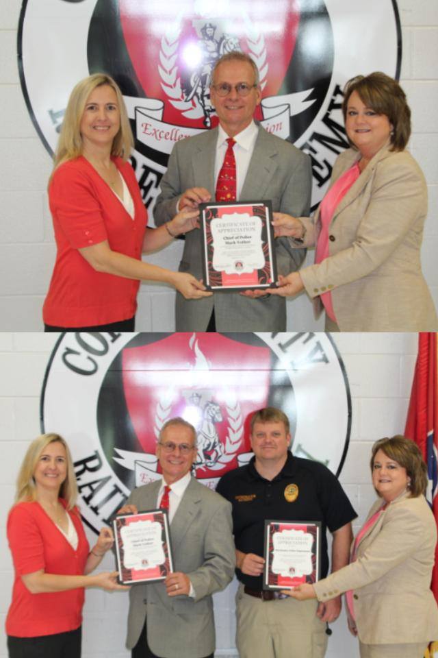 Manchester Police Receive Certificate of Recognition