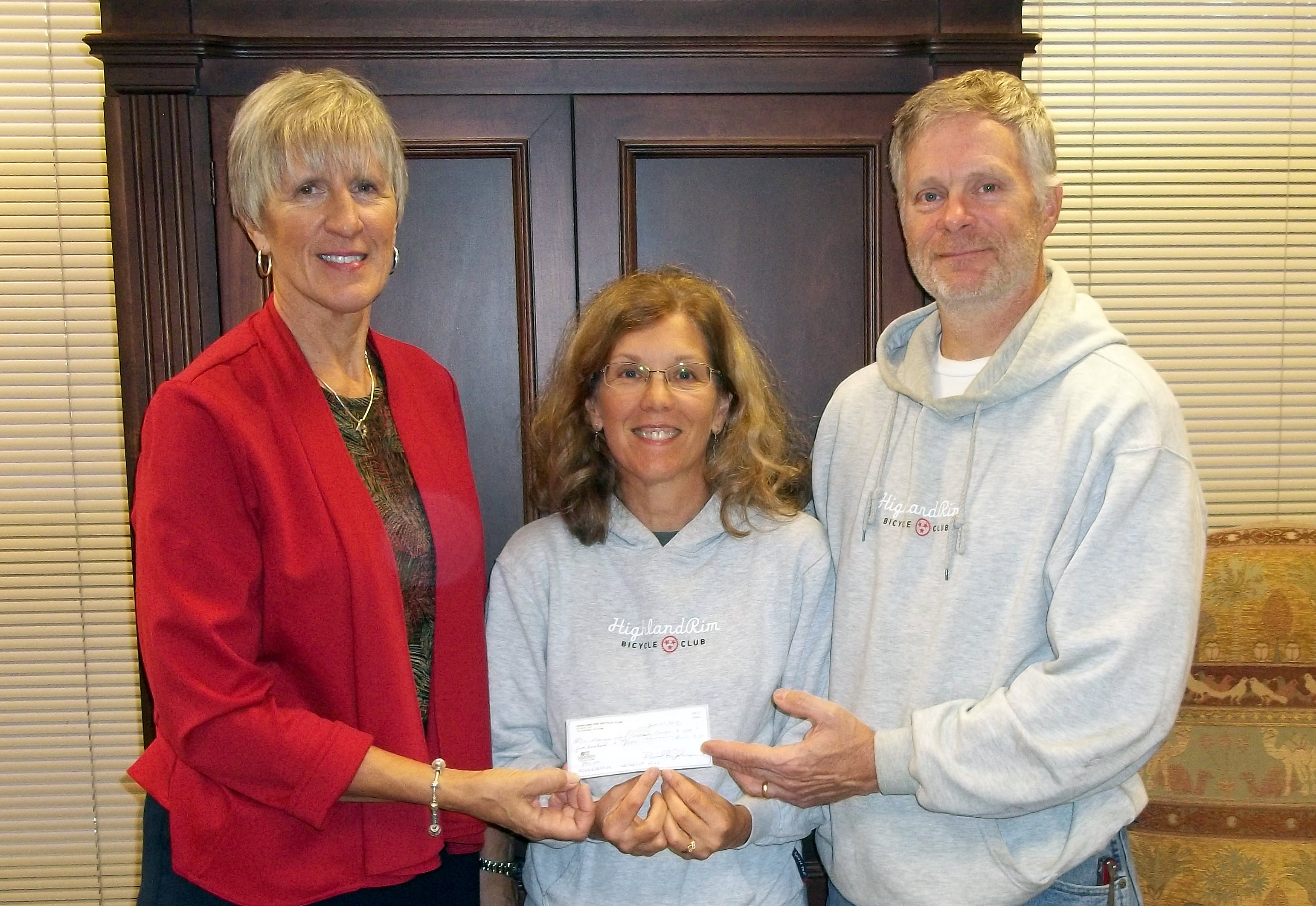 Bike Club Donates Money To Motlow
