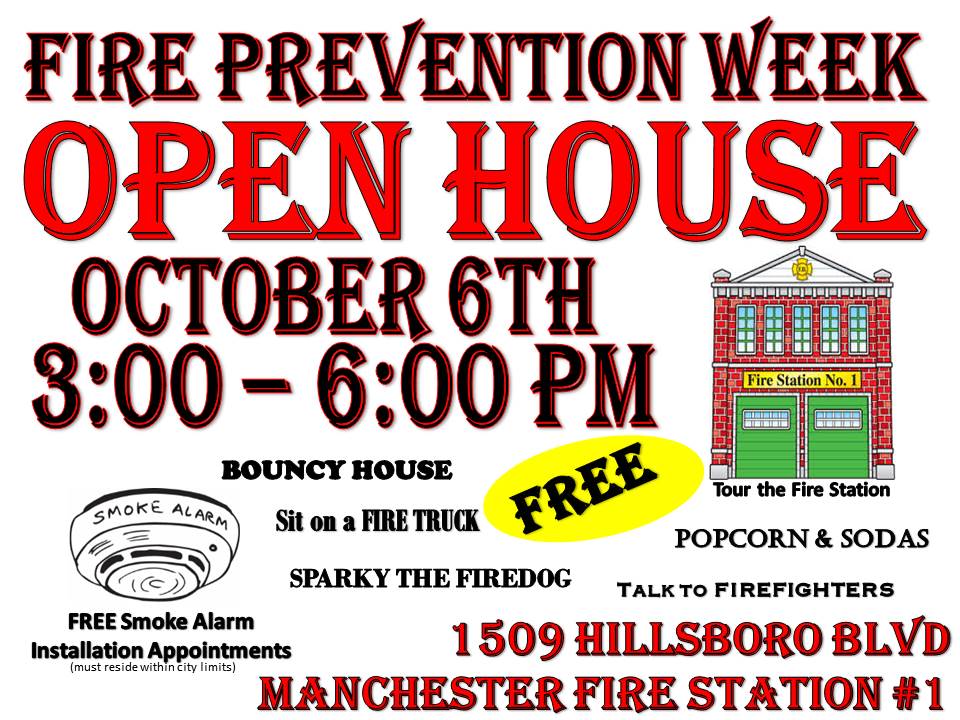 Open House At Manchester Fire & Rescue