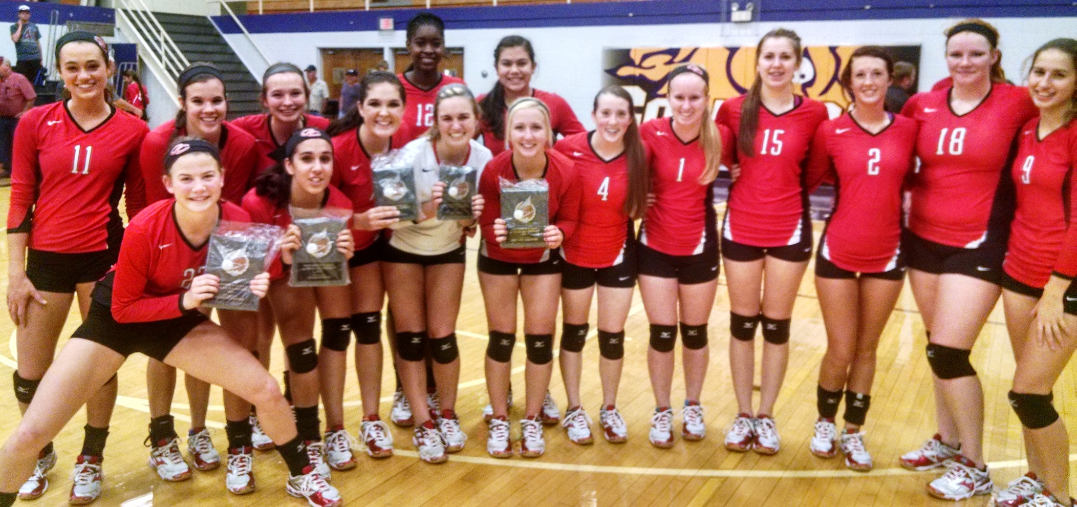 Lady Raider Volleyball Claims District 8AAA Title