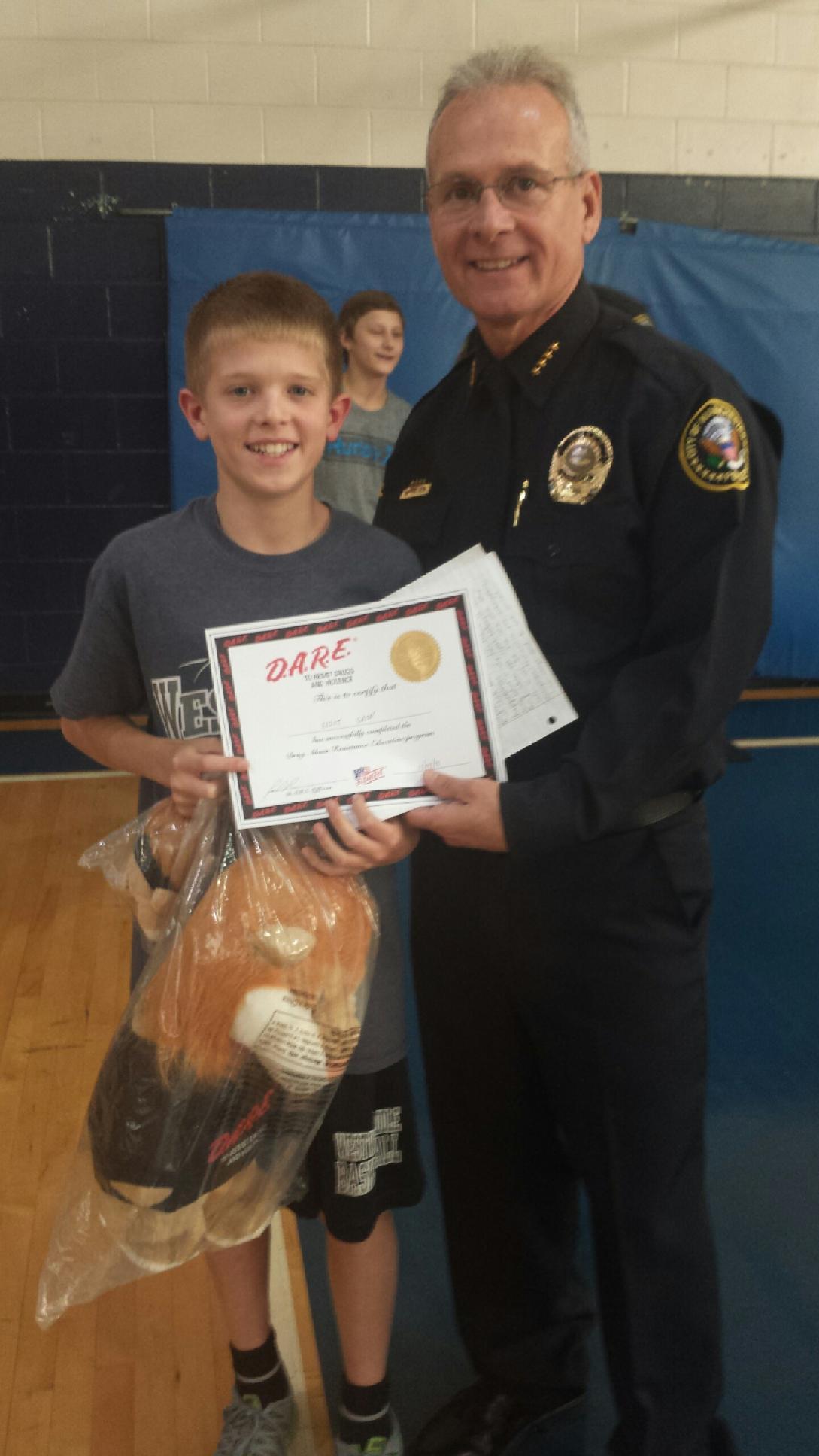 D.A.R.E. Graduation At Westwood Elementary