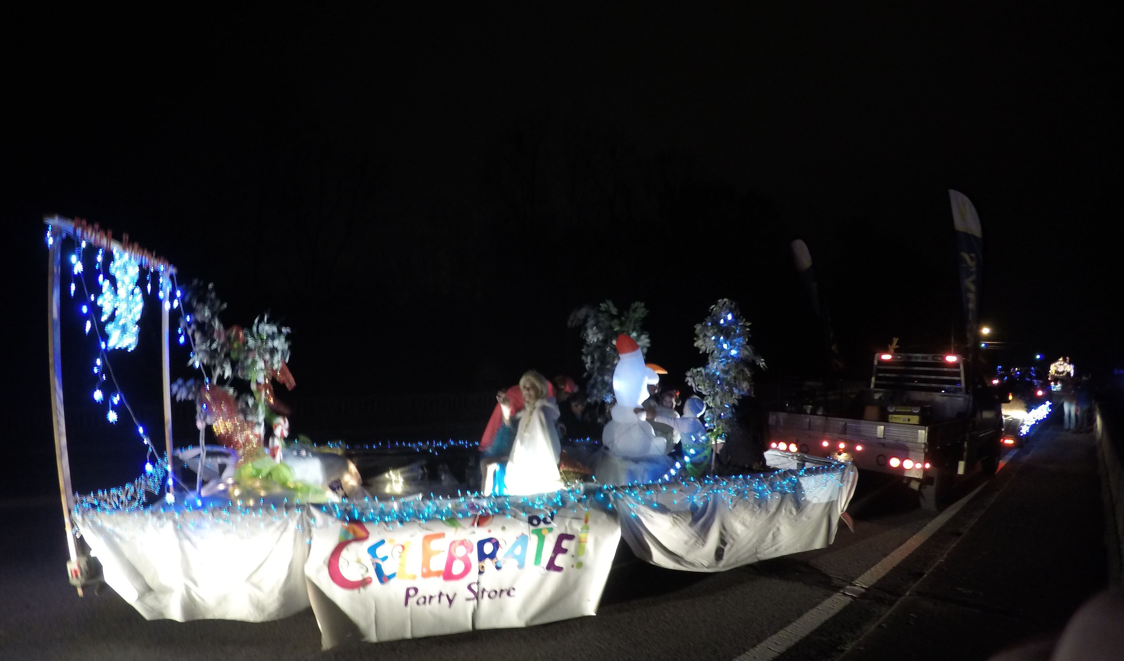 Coffee County Broadcasting Float is a BIG Hit