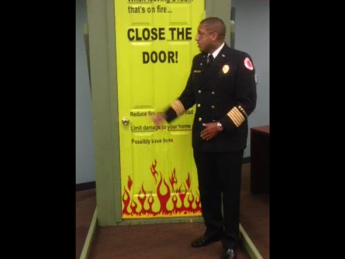 Be Safe! Close the Door