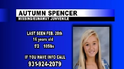 Missing Teenager From Monteagle