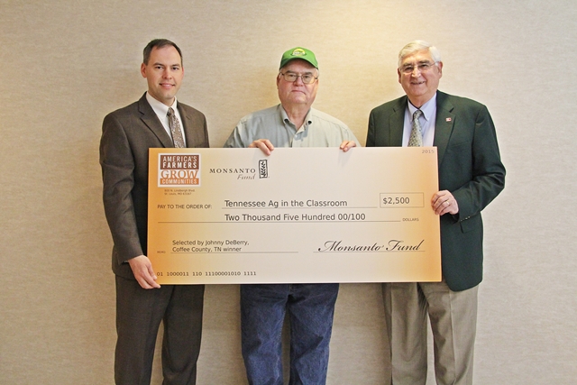 Local Farmer Gives Money To John Willis Memorial Scholarship Fund