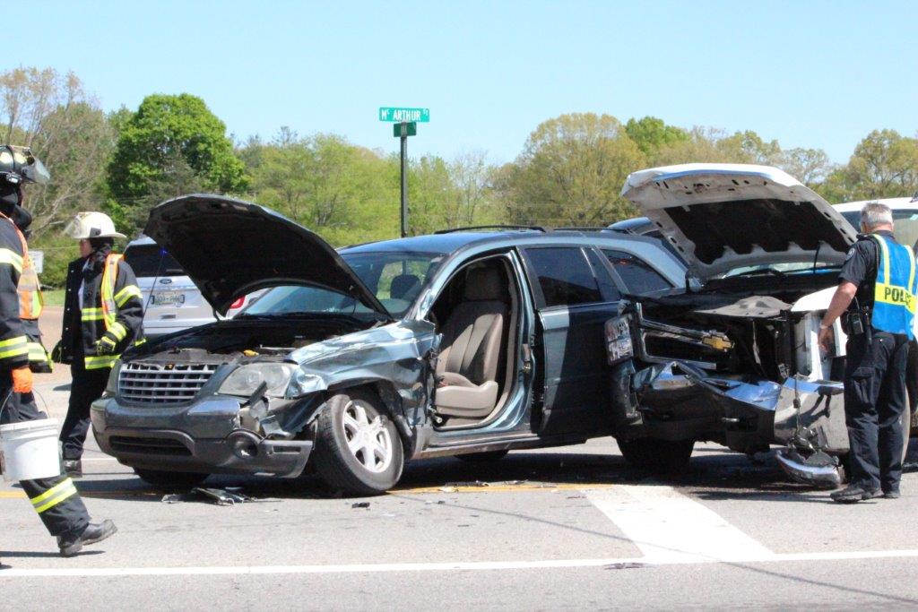 Manchester Crash Injures One