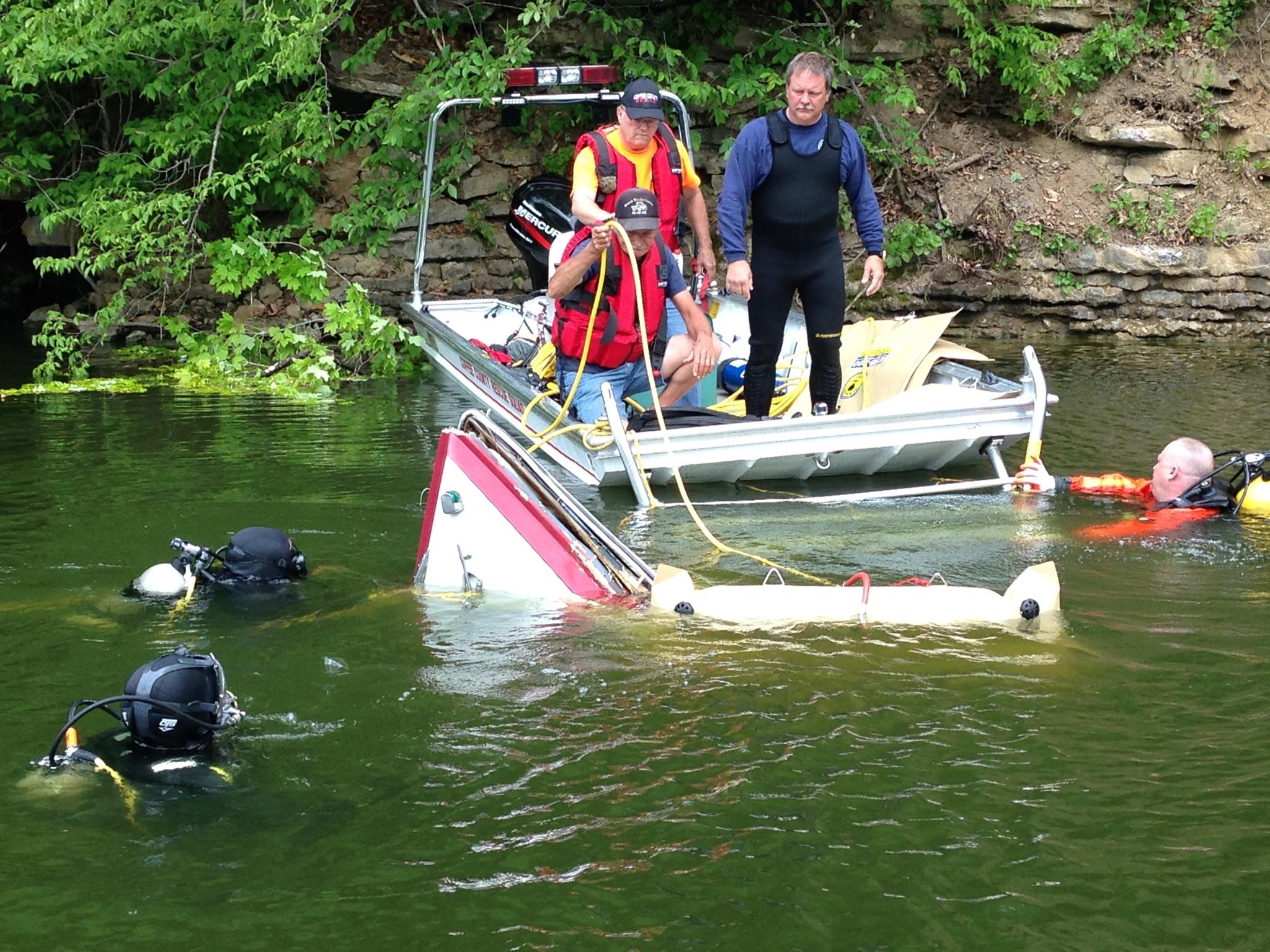 Boat Crash Injures Two