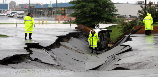 Flume Collapse In Shelbyville