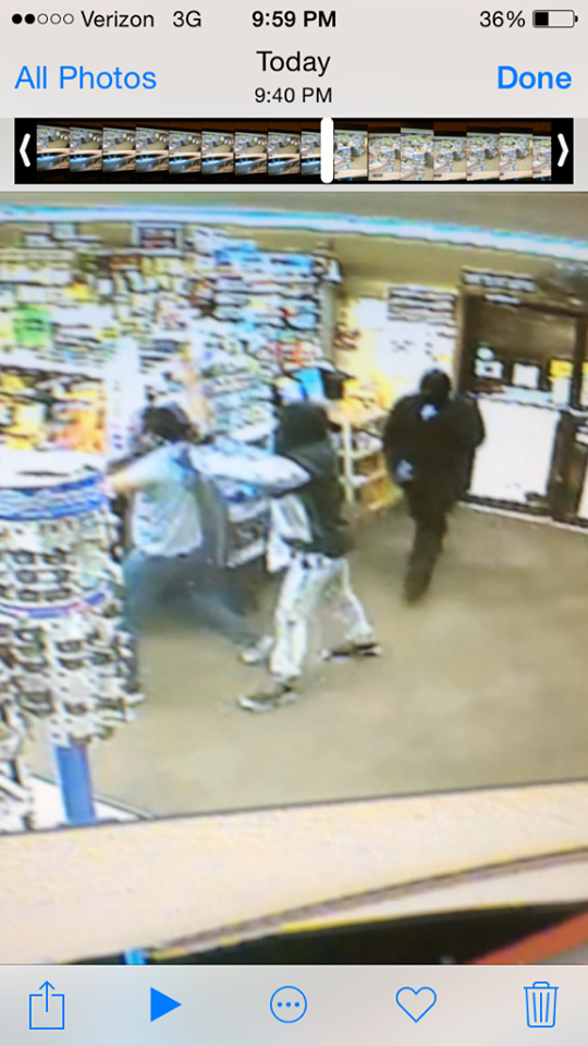 Law Enforcement Searching For Two Armed Robbery Suspects