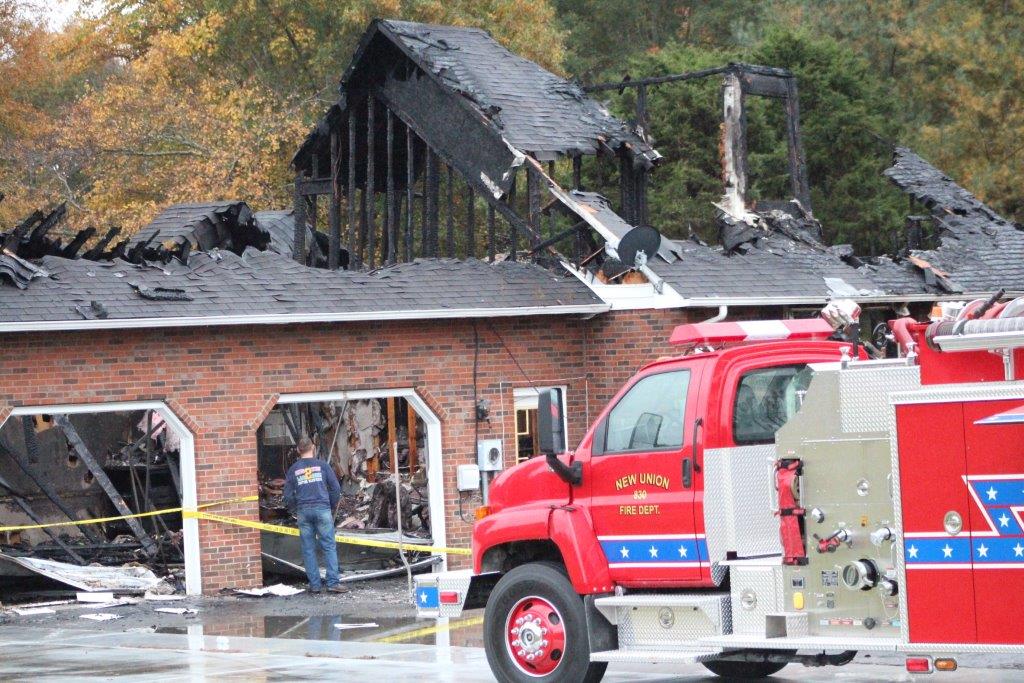 Fire Destroys Coffee County Home
