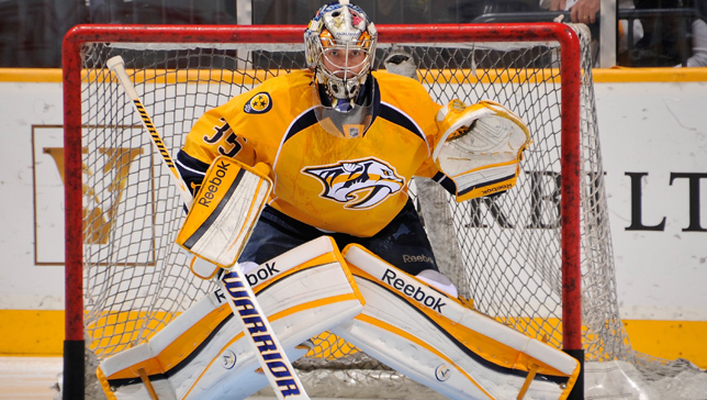 Rinne Makes 29 Saves, Predators Shut Out Jets