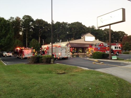 Small Fire at Russell Stover Candies