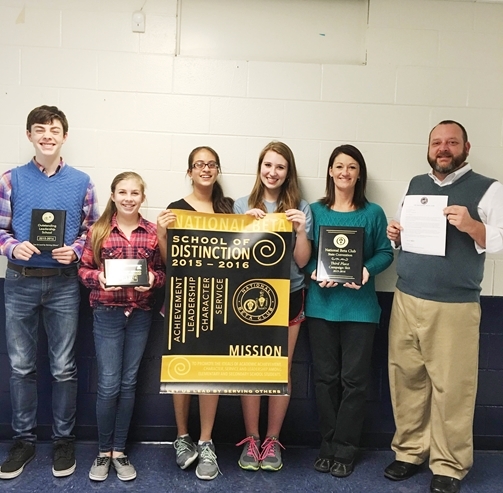 Westwood Middle Receives Beta Club Honor