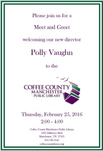 Meet & Greet for New Manchester Library Director