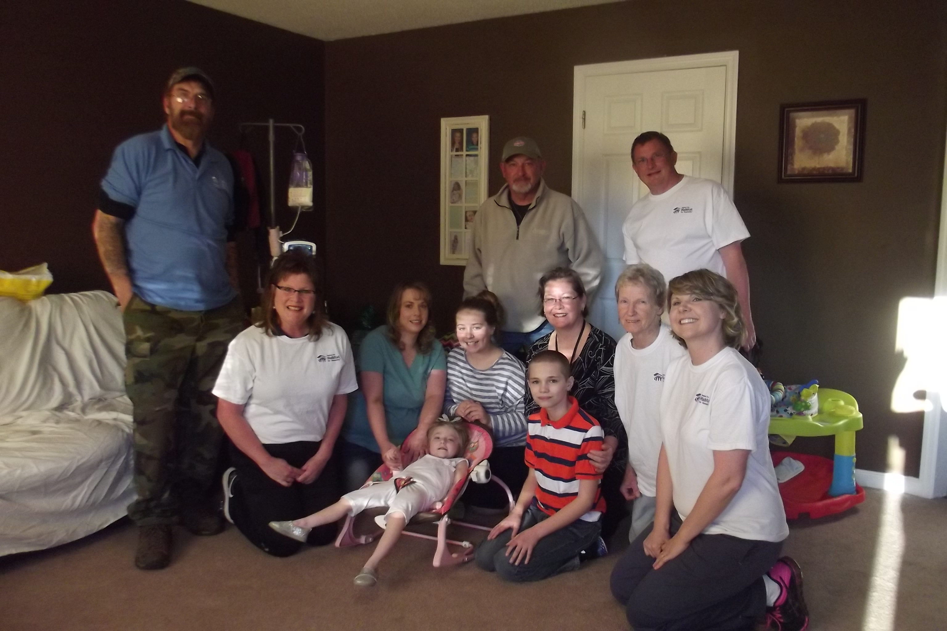 Habitat for Humanity helping local Family