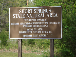 Fire Department and Others Fight Fire near Short Springs Natural Area