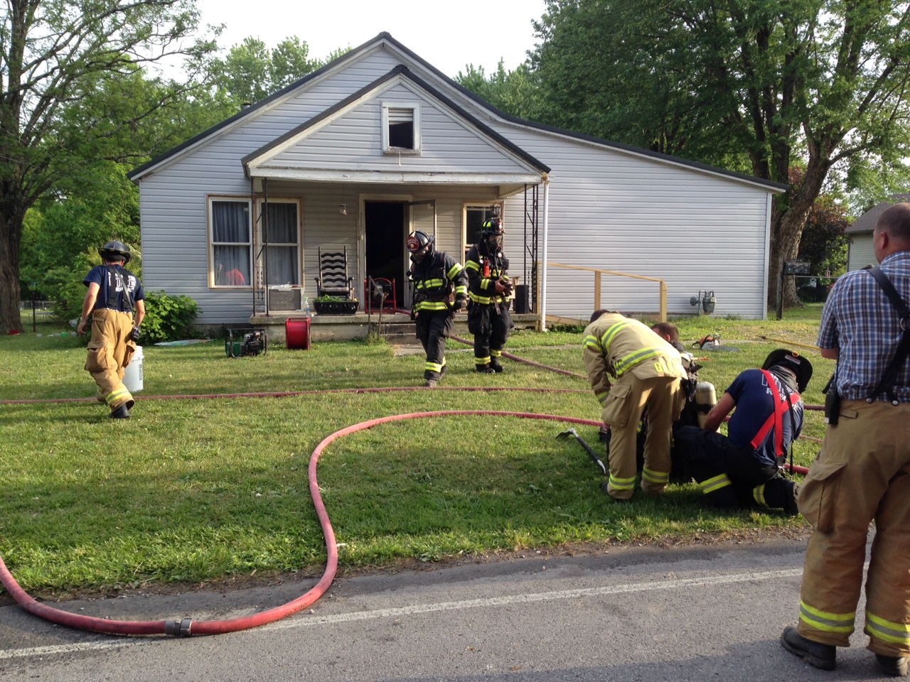 Fire Damages Manchester Home