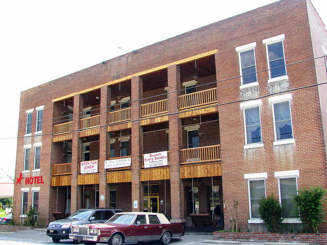 Fire at Historic Hotel