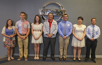 Harner earns Scholarship from Nissan