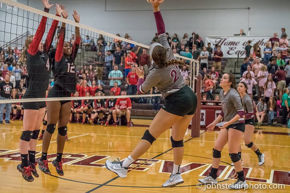 CHS Volleyball Falls at Eagleville on Wednesday