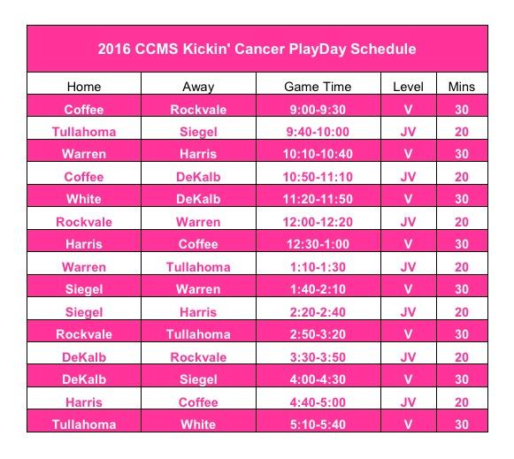 CCMS Soccer to Host Scrimmage Playday Saturday with a Purpose