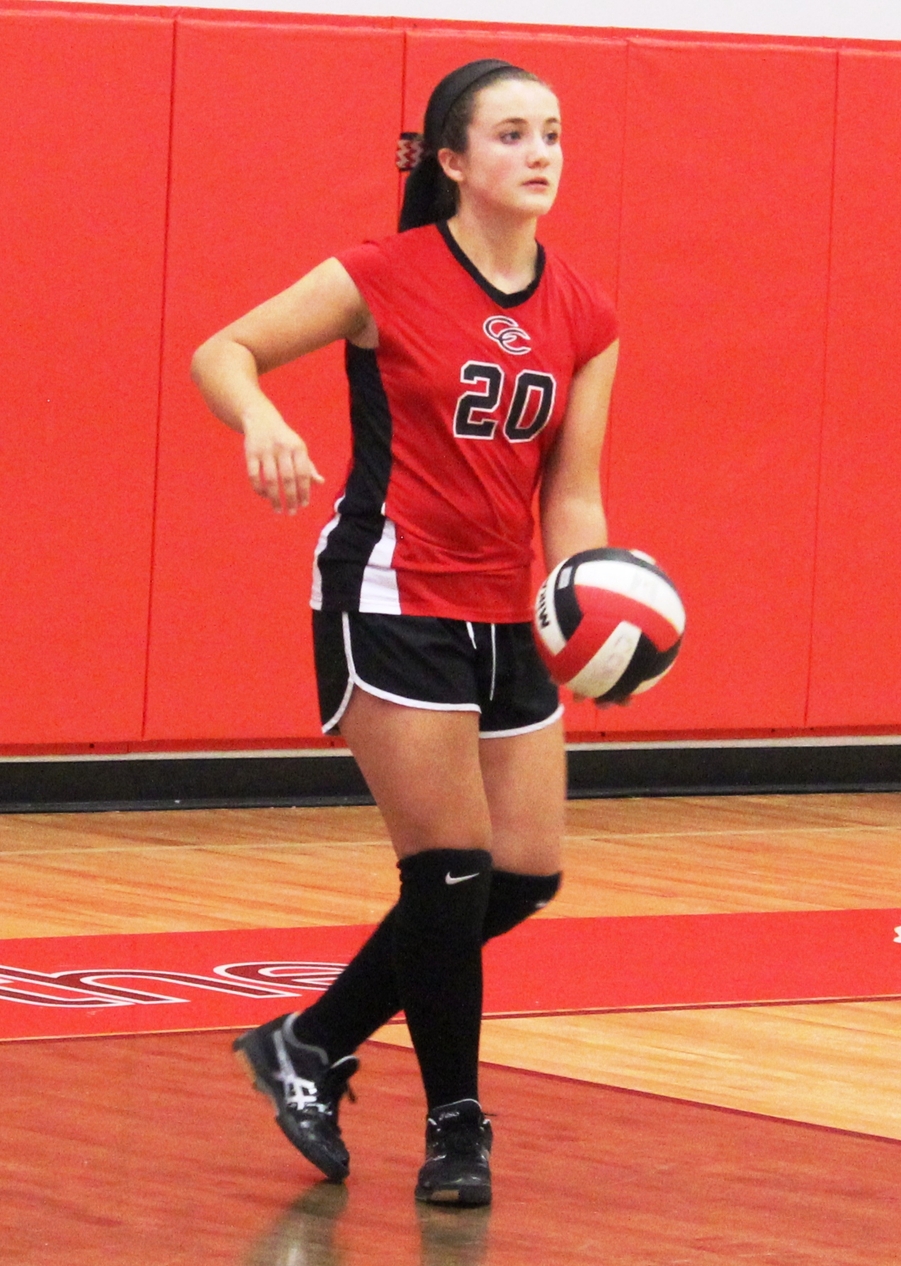 CCMS Volleyball Sweeps Eagleville on Monday