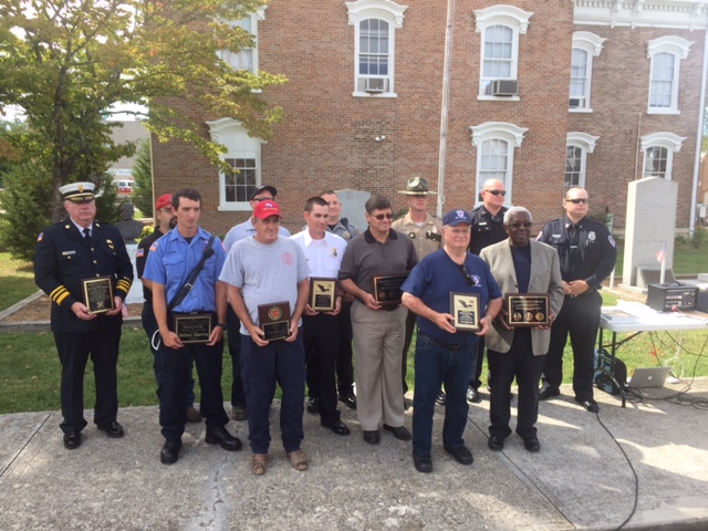 9-11 Ceremony Honors Local First Responders