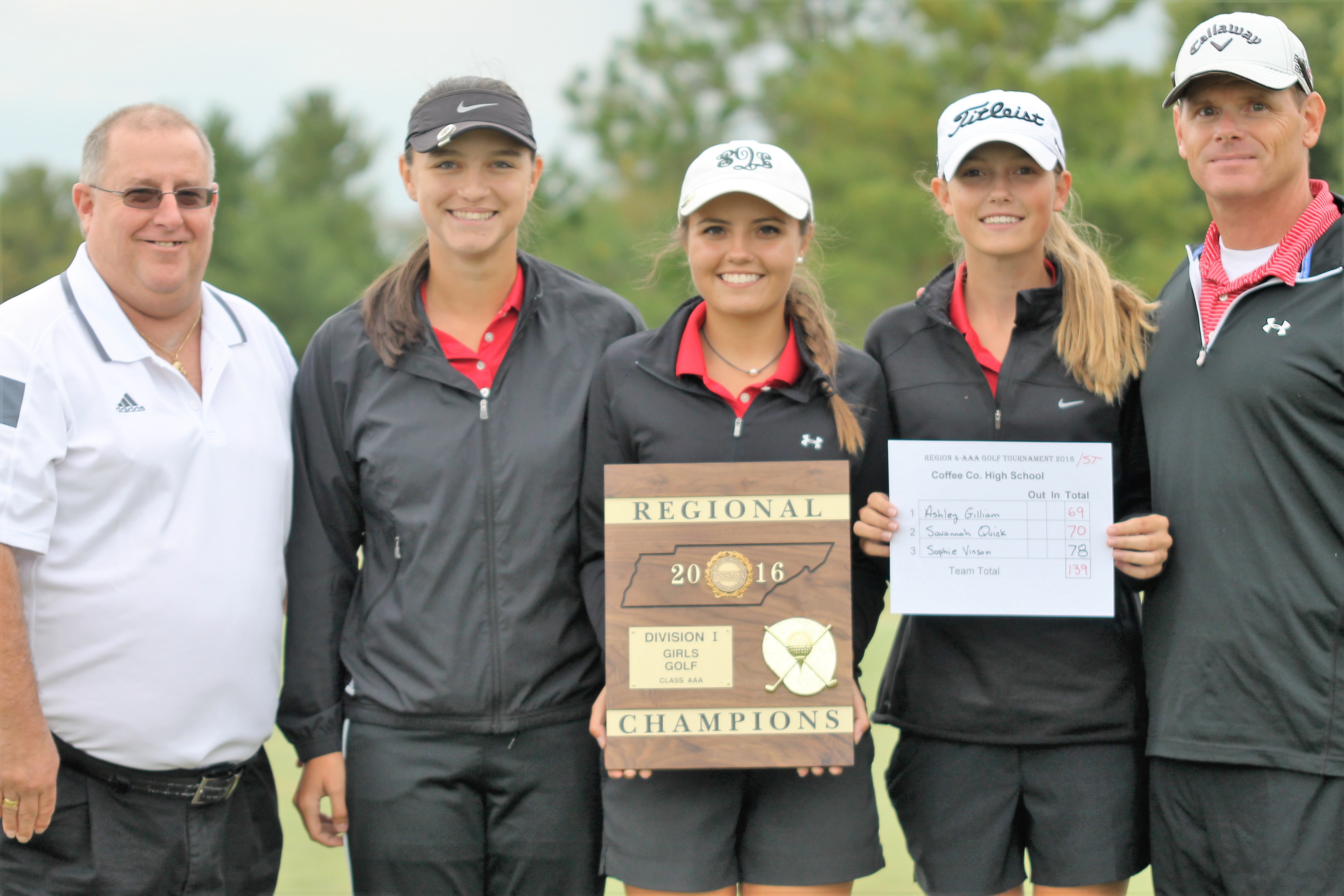 Four Peat for Lady Raider Golf sends Coffee County Back to State Tournament