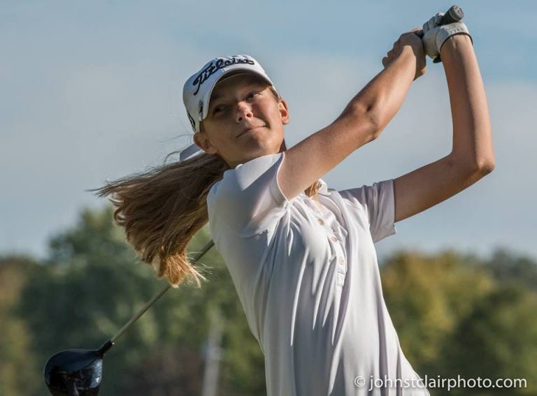 Ashley Gilliam Named to All-Midstate Golf Team