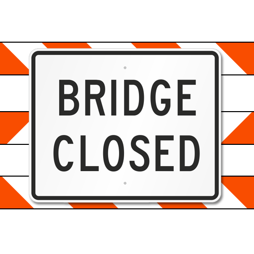 Bridge Closing for 3 days Next Week