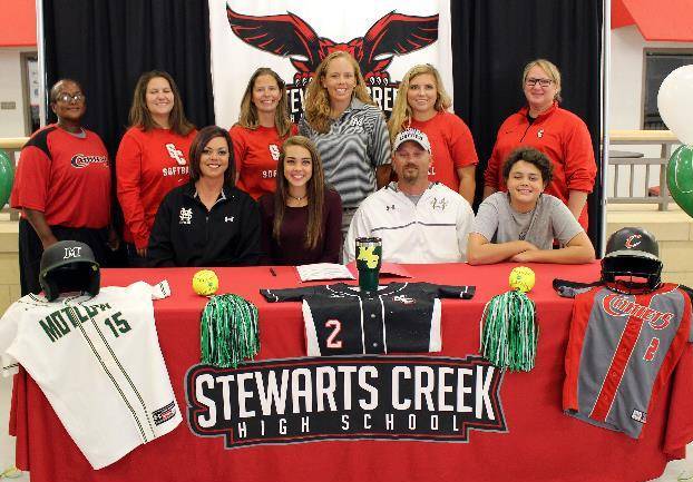 Smyrna’s Ariel McAtee Signs Letter of Intent to play Softball at Motlow State