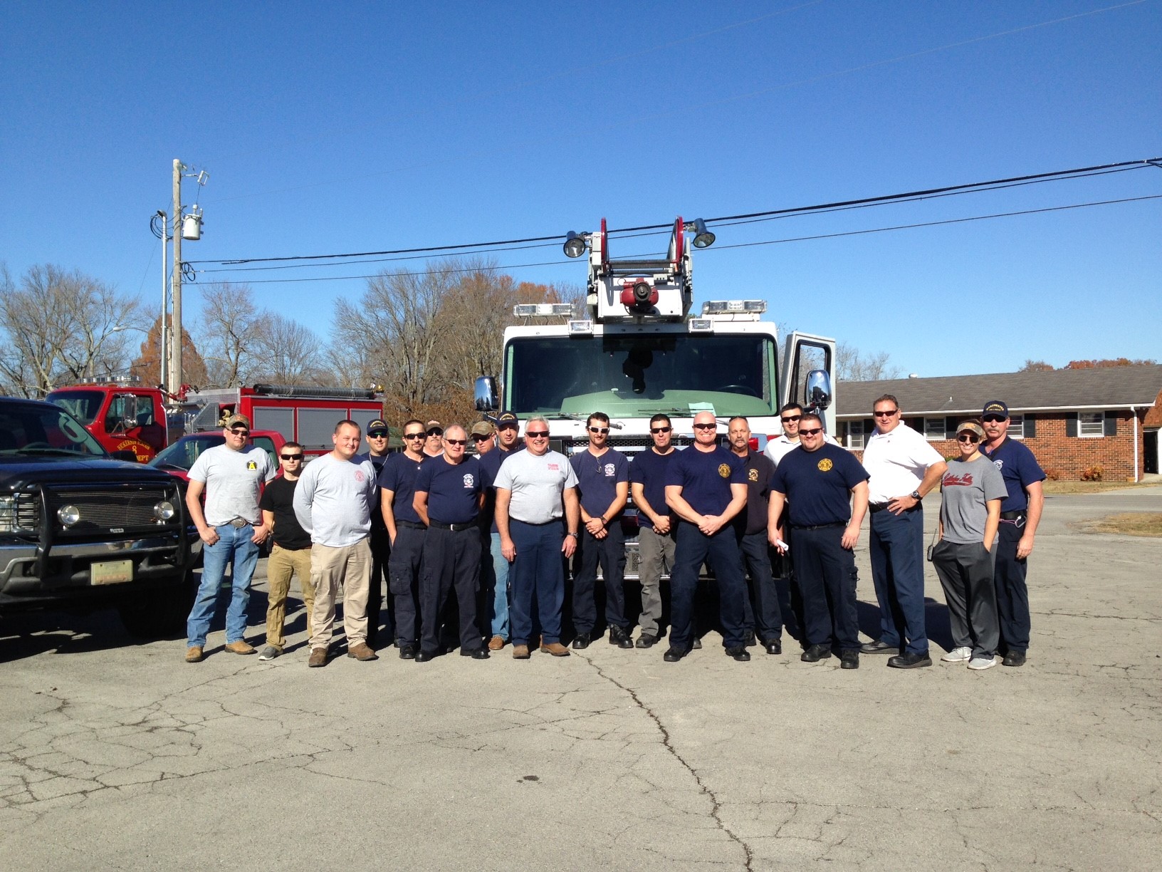 Firemen come together to Help