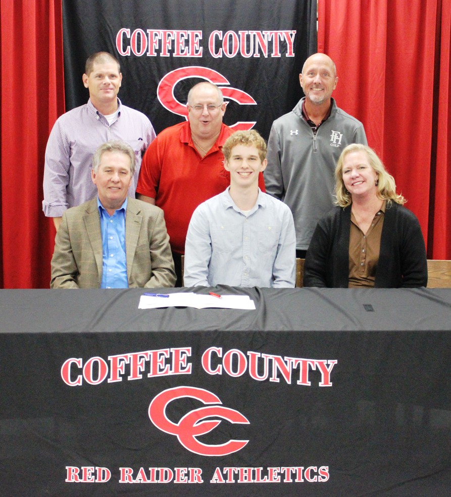 John Parigger Signs Golf Scholarship with Freed-Hardeman