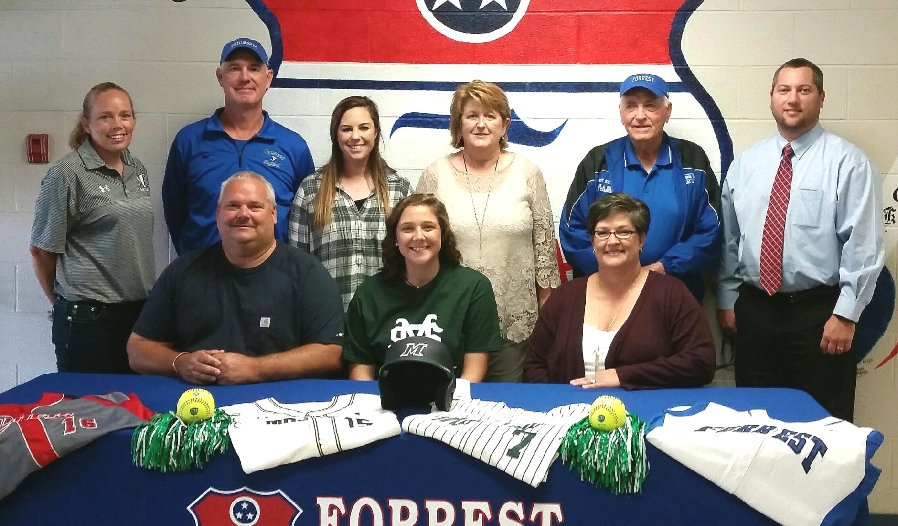 Forrest Standout Signs with Motlow Softball