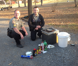 Stolen Car out of Kentucky found in Coffee County along with Meth Lab