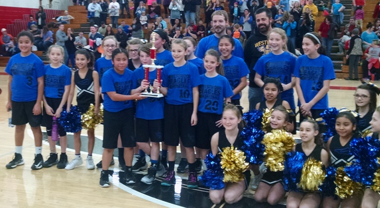 Westwood Girls and College Street Boys Capture Elementary Basketball Titles