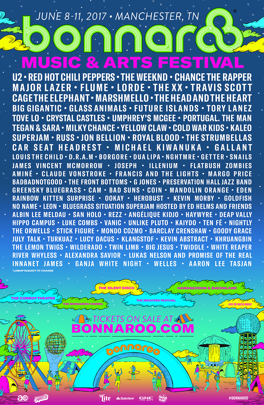 2016 Low Ticket Sales has Bonnaroo at Crossroads