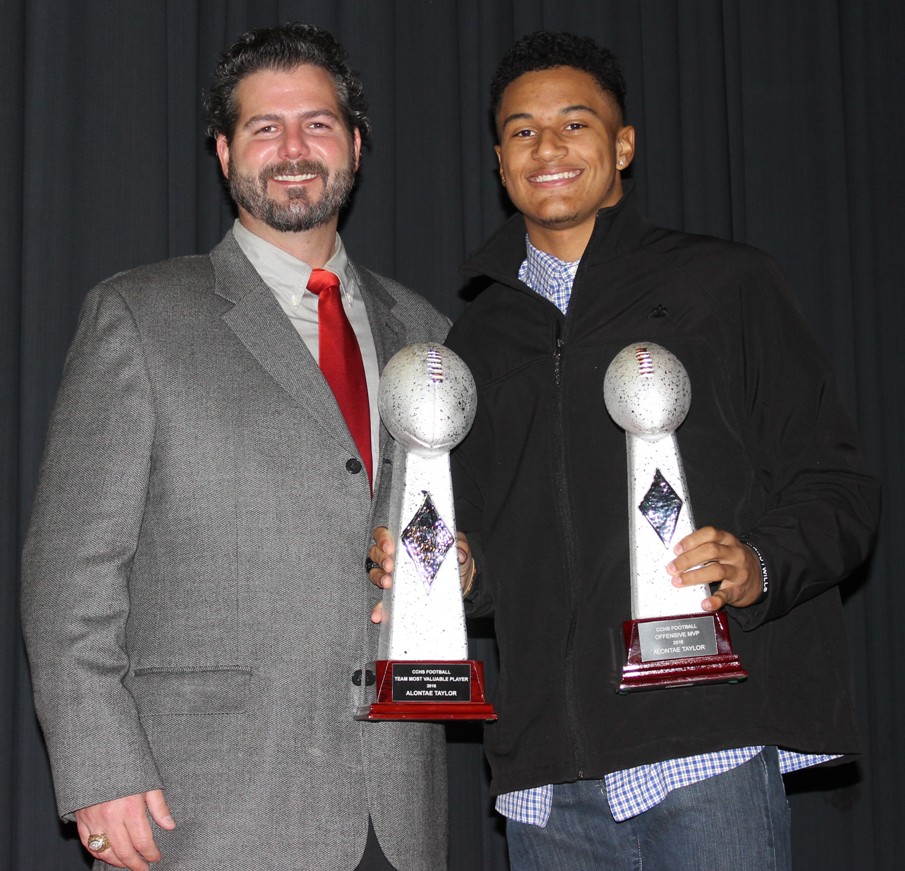 CHS Football Honors Players at Awards Banquet