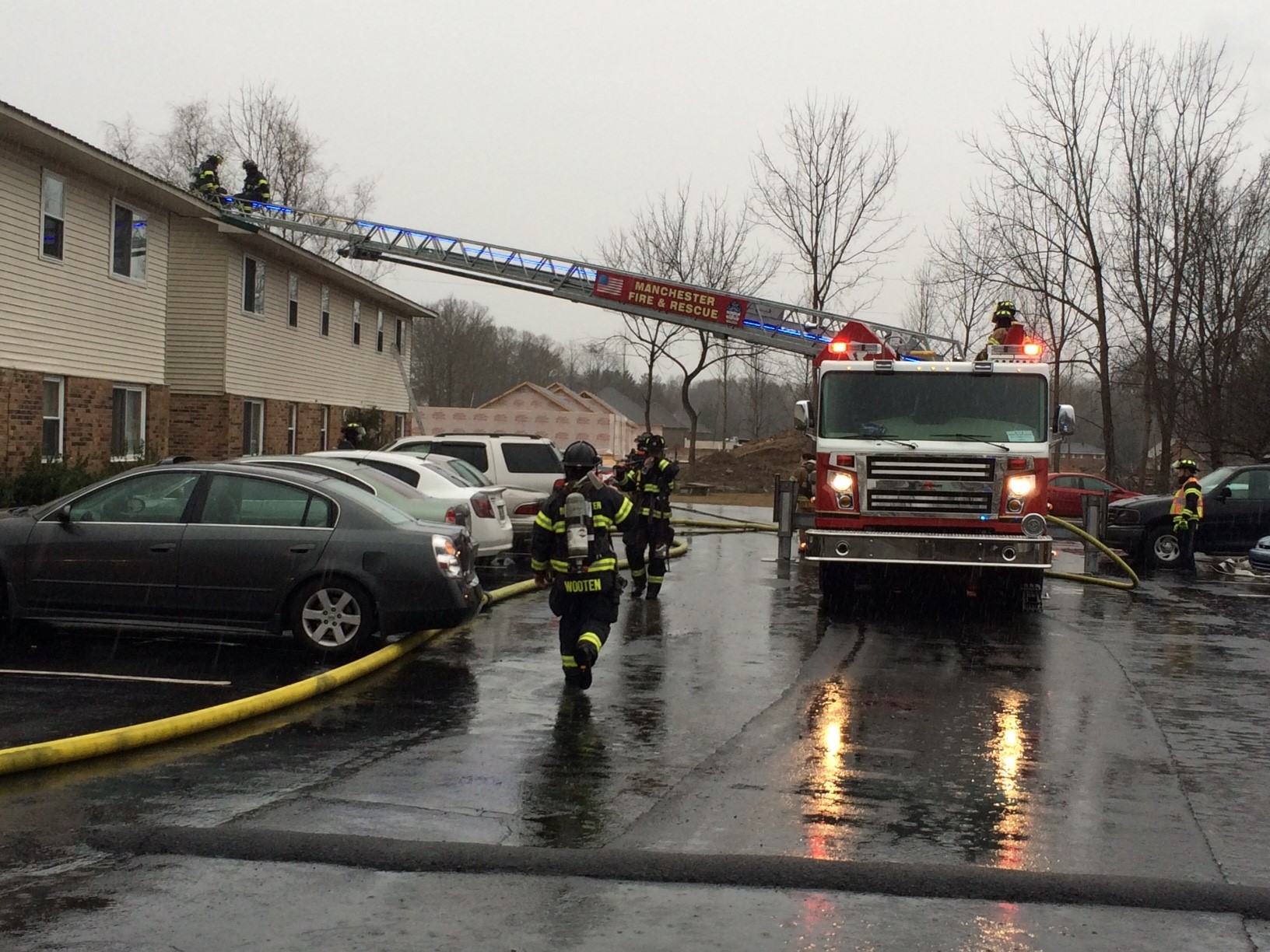 Saturday Morning Fire Damages Manchester Apartment Complex