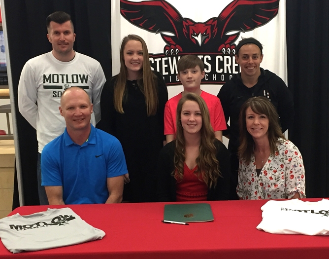 Paige Loveless from Stewarts Creek Signs NLI to Play Soccer at Motlow State