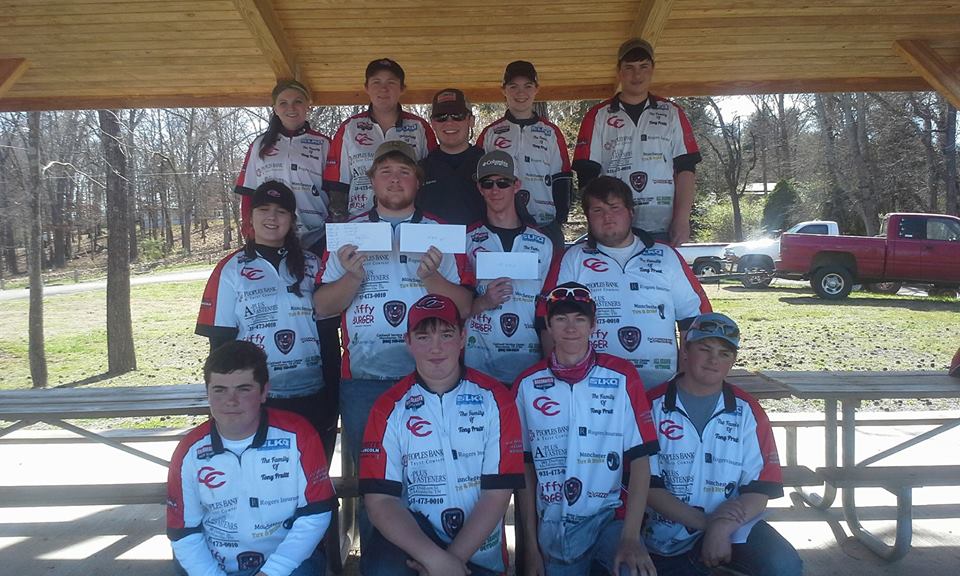 Saturday Results for Coffee County Youth Bass Club