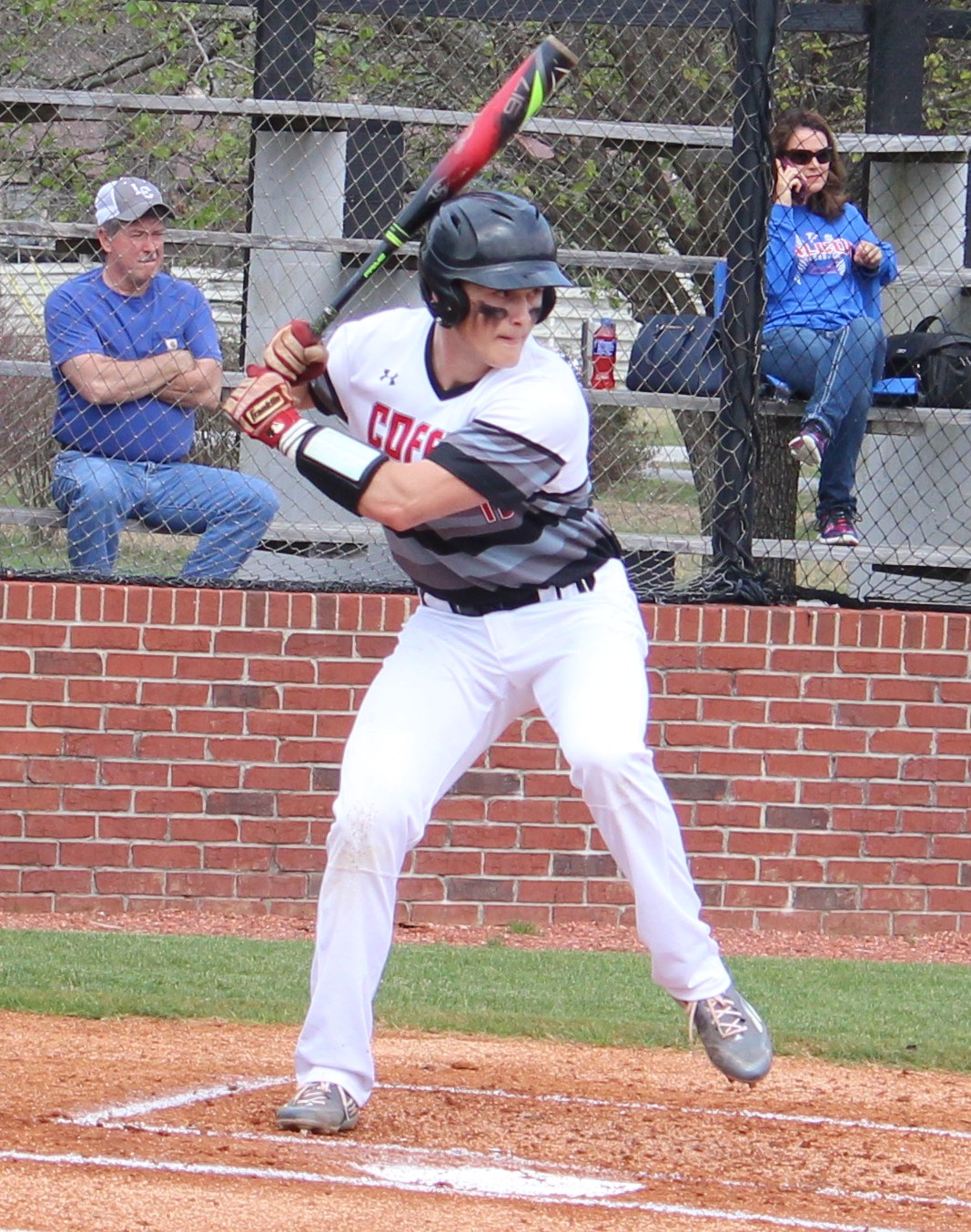 Red Raider Baseball Blanks Central Magnet