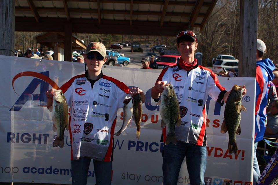 Coffee County Youth Anglers Fare Well at TN BASS Trail Tournament
